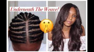 Hey loves i'm showing you how to sew in lace closure and 4 bundles of weave. Braid Pattern Middle Part Closure Beginner Youtube