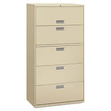 Very easy to assemble, sturdy and not heavy or bulky, great for two the cabinet is universal to fit any cpu with convenient plugin access in back. Hon 685ll 600 Series 36 X 19 1 4 X 67 Putty Five Drawer Metal Lateral File Cabinet Legal Letter