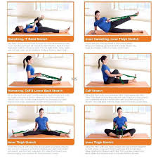10 Loop Yoga Stretch Strap Fitness Pilates Belt Physical Therapy Ballet Stretch 9 99 Picclick