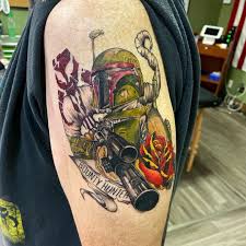 But, for now, why don't we look back at the fearsome bounty hunters that we've already met. Updated 40 Fearsome Boba Fett Tattoos
