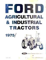 Ford Tractor Manuals For Mechanics Tractors Ford Tractors Ford