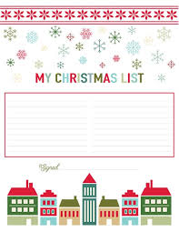 But using this list, you can manage all the people with a particular gift that you are planning to send them on this christmas. Printable Christmas List Templates Live Craft Eat