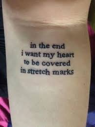 Enjoy reading and share 33 famous quotes about stretch marks with everyone. 16 Best Stretch Mark Tattoos That Will Make You Love Your Body Yourtango