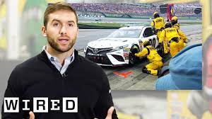 The front tire changer changes only the front tires. All The Gear Nascar Pit Crews Take On The Road Wired Youtube