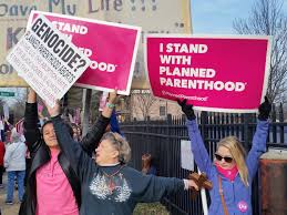 Planned Parenthood Protests Rouse Dueling Rallies Nationwide The Two Way Npr