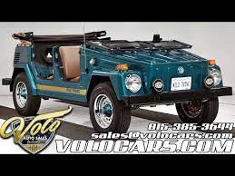 1973 Volkswagen Thing For Sale At Volo Auto Museum V19085 Youtube Volkswagen Thing For Sale Vintage Cars For Sale Volkswagen