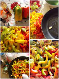 Peperoni e patate in agrodolce sono un piatto della tradizione, semplice da realizzare e con ingredienti economici e che si trovano facilmente amalgamate il tutto e mettete in forno preriscaldato a 180°c per circa 40 minuti. Peperoni In Agrodolce E Patate Una Romagnola In Cucina