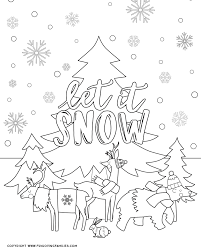Download Winter Coloring Pages For Kids Fun Loving Families