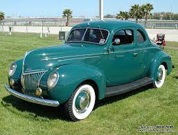 1939 Ford Deluxe Coupe Fitted With Rear Dicky Seat Classic Cars Trucks Old Classic Cars Vintage Cars