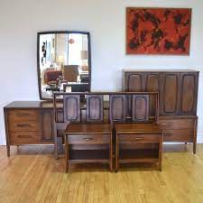 Broyhill nightstand mid century, pair mid century broyhill brasilia nightstands end side tables. Broyhill Emphasis Queen Bedroom Set Mid Century Bedroom Sets Dressers Sweet Modern Akron Oh