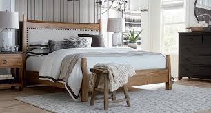 Butcher block, rustic finish over replicated pine grain. 16 Small Bedroom Design And Layout Tips For 2020