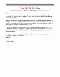 In House Counsel Resume Luxury Best Paralegal Cover Letter Examples