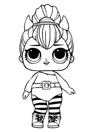 The great thing about our coloring pages is that your children can do them online, or after you've printed them out. Lol Doll Coloring Pages Idea Whitesbelfast Com