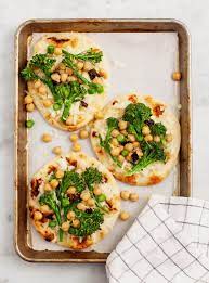 Jenny S Broccolini Chickpea Pizza Recipe Love And Lemons Recipe Delicious Vegetarian Dinner Recipes Broccolini