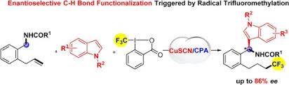 Check spelling or type a new query. Enantioselective A C H Functionalization Of Amides With Indoles Triggered By Radical Trifluoromethylation Of Alkenes Highly Selective Formation Of Ccf3 And Cc Bonds Sciencedirect