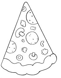 Print this coloring page and give this slice of pizza some delicious. Mormon Share Pizza Slice Pizza Coloring Page Coloring Pages Harry Potter Coloring Pages
