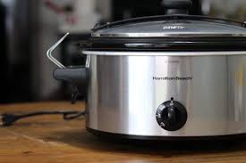 If you have a keep warm setting. Hamilton Beach 6 Quart Manual Stay Or Go Slow Cooker Review Food For Net