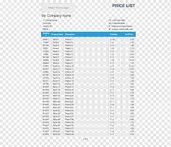 Die briefvorlage für den perfekten brief und gestaltungstipps für einladungskarten entdecken. Microsoft Excel Vorlage Kalkulationstabelle Microsoft Word Preis Preisliste Bereich Geschaft Kosten Png Pngwing