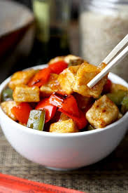 Sweet And Sour Tofu Pickled Plum Food And Drinks Recipe Tofu Recipes Vegan Sweet And Sour Tofu Recipe Tofu Recipes Easy