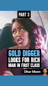 Gold Digger Looks for Rich Man in First Class 4'