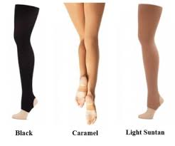 Capezio Dance Tights Color Chart