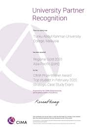 This position was fully supported by tar/umno. Tar Uc Wins Cima Regional Excellence Award