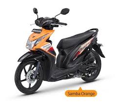New Honda Beat Injeksi Motor Honda Biru