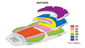 images dolby theater seating chart seating chart