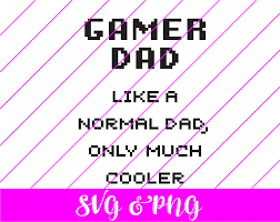 Download Gamer Dad Svg 8bit T Shirt Design 8bit Retro Cut File For Cricut Silhouette Svg Art