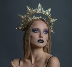 DHgate.com:Halo Crown Headband Stars Goddess and Crown for Women Boho  Wedding Halloween Costume:Baby, Kids & Maternity