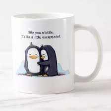 We did not find results for: Cute I Like You A Lottle Penguins Coffee Mug Tea Cup Funny Kawaii Penguin Love Quote Mugs Cups Quirky Novelty Valentine Gifts Mugs Aliexpress