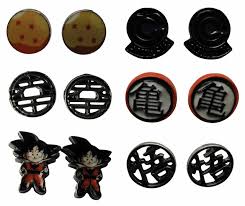 In 2004, fans of the series voted him the fourth most popular character for a poll in the book dragon ball forever. Dragon Ball Z Characters Icons 6 Pair Earrings Set