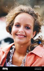 Lara Joy Körner, deutsche Schauspielerin, Tochter von Diana Körner,  Portrait, Deutschland, circa 1995 Stock Photo