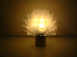 How To Make A Lotus Lamp Or A Copycat Version Of Ikea Knappa Lamp Lotus Lamp Lamp Flower Lamp Shade