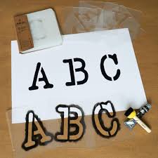Alle ausmalbilder sind von unseren illustratoren erstellt und sind. Buchstaben Zahlen Schablonen 50mm Typewriter Kaufland De