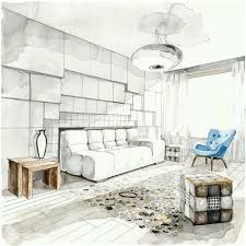 Living Room Interior Design Sketches In 2020 Interior Design Sketches Interior Design Renderings Interior Sketch