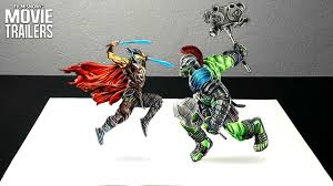 Incredible planet hulk 1 cgc 9 8 ss avengers endgame thor ragnarok. Thor Ragnarok Thor Hulk Go To Battle In Awesome 3d Art Youtube