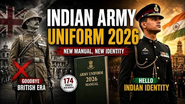 Indian Army Uniform 2026 Explained | Goodbye British Era? Major Changes in Army Dress Code 🇮🇳
