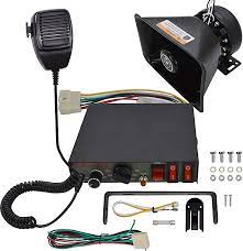 Buy Safego Police Siren Speaker Car Pa System Dc12v 200w 8 Tones Wired Handheld Microphone Loudspeaker Emergency Siren Electronic Online In Poland B08y8b8vhb