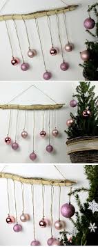 Diy Ausgefallene Weihnachtliche Wanddekoration Aus Treibholz Mit Christbaumkugeln Selber Weihnachtsschmuck Diy Diy Weihnachtsdekoration Weihnachtsdekoration