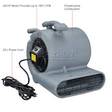 Floor Care Machines Vacuums Floor Dryers Blowers Global Industrial 3 4 Hp 3 Speed Floor Dryer Blower 261031 Cord Storage Whole House Fan Floor Fans