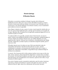 El Hombre Muerto Words Word Search Puzzle