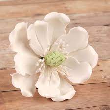 Full Blossom Magnolias Flower Cake Decorations Fondant Flowers Edible Cake Decorations