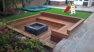 Fire Pit Ideas One Of My Favorite Things To Do In The Summer Is To Invite Friends And Family Over A In 2020 Outdoor Fire Pit Seating Deck Fire Pit Fire