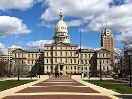 This Is Michigan S State Capitol Building In Lansing It S A Great Place To Visit If You Re In The Area It S Open To The Capitol Building Lansing Great Places