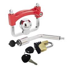 Keyed alike 5/8 hitch pin and 1/4 trailer coupler lock set same key locking new. Towsmart Coupler Lock Kit At Menards