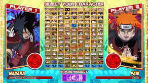 The android game is very interesting, it is a popular android game because it brings a fighting style between the game player. Naruto Shippuden Mugen Battle Climax Mugen Download Go Go Free Games