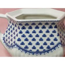 Shop great deals on adams patio & garden chairs. Mid 20th Century Adams Ironstone Brentwood Royal Blue Clover Design Creamer Covered Sugar Bowl 2 Pieces Chairish