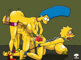 Immerse yourself in the adult Simpsons universe with explicit bondage scenes