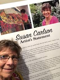 Opening Reception for Susan Carlson's Fabric Collage Quilts at NEQM